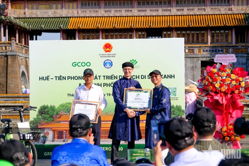 Điện Thái Hòa của Cố đô Huế nhận chứng nhận công trình xanh