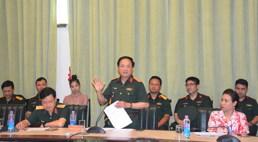 Thượng tướng Trịnh Văn Quyết chủ trì tổng duyệt Chương trình nghệ thuật “Đất nước trọn niềm vui”