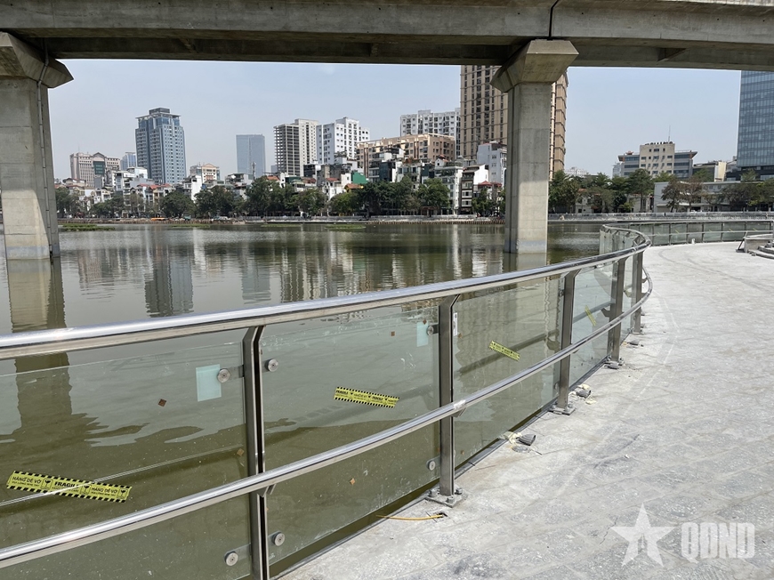 Đẩy nhanh tiến độ cải tạo hồ Hoàng Cầu