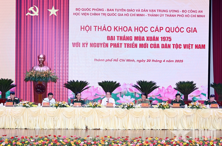 Khai mạc Hội thảo khoa học cấp quốc gia “Đại thắng mùa Xuân 1975 với kỷ nguyên phát triển mới của dân tộc Việt Nam”