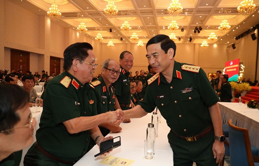 Tổng Bí thư Tô Lâm gặp mặt đại biểu tướng lĩnh, Anh hùng LLVT nhân dân, điệp báo, biệt động Sài Gòn, du kích, cựu TNXP, dân công hỏa tuyến