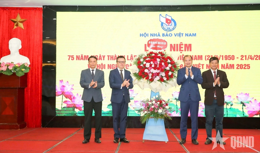 Hội Nhà báo Việt Nam kỷ niệm 75 năm Ngày thành lập