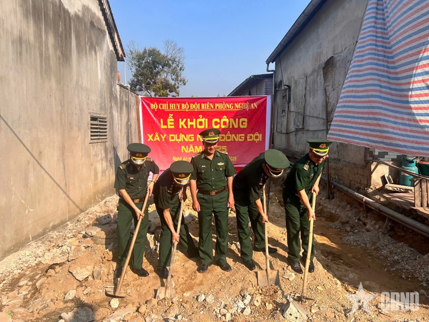 Khởi công xây “Nhà đồng đội” cho quân nhân có hoàn cảnh khó khăn