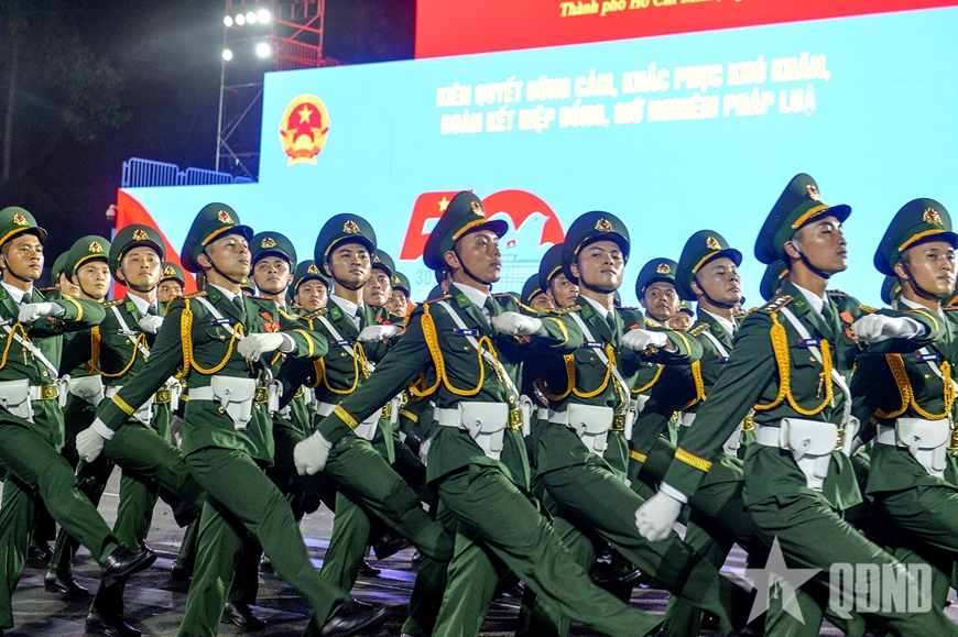 Thượng tướng Nguyễn Văn Nghĩa chủ trì tổng hợp luyện lần thứ tư các lực lượng diễu binh, diễu hành