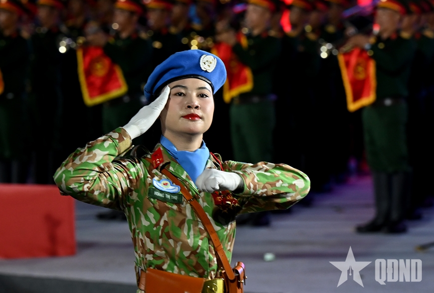 Thượng tướng Nguyễn Văn Nghĩa chủ trì tổng hợp luyện lần thứ tư các lực lượng diễu binh, diễu hành