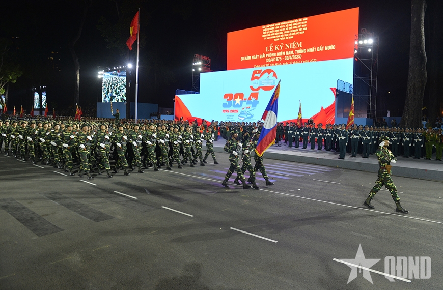 Thượng tướng Nguyễn Văn Nghĩa chủ trì tổng hợp luyện lần thứ tư các lực lượng diễu binh, diễu hành