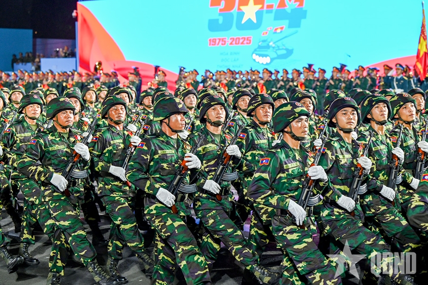 Thượng tướng Nguyễn Văn Nghĩa chủ trì tổng hợp luyện lần thứ tư các lực lượng diễu binh, diễu hành
