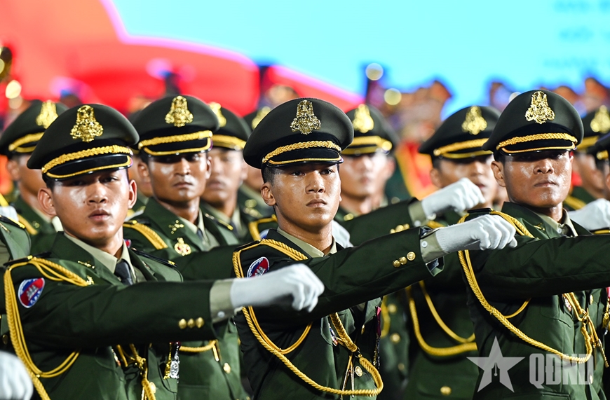Thượng tướng Nguyễn Văn Nghĩa chủ trì tổng hợp luyện lần thứ tư các lực lượng diễu binh, diễu hành