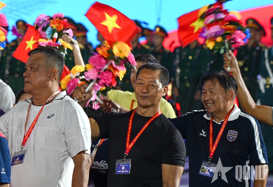 Thượng tướng Nguyễn Văn Nghĩa chủ trì tổng hợp luyện lần thứ tư các lực lượng diễu binh, diễu hành