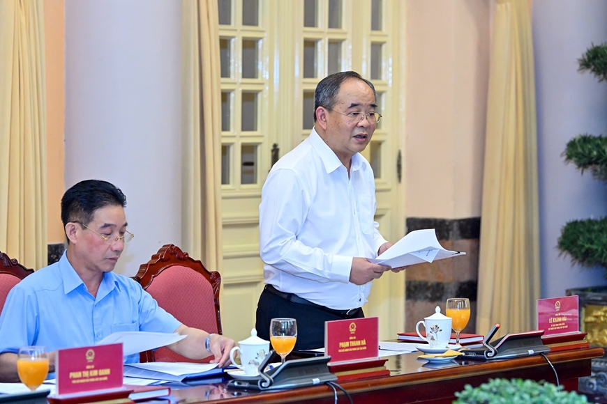 Chủ tịch nước Lương Cường làm việc với Văn phòng Chủ tịch nước triển khai nhiệm vụ trọng tâm tháng 5