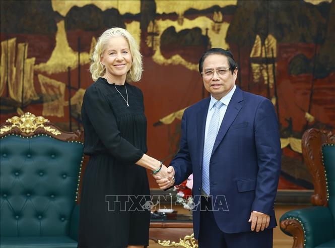 Thủ tướng Phạm Minh Chính tiếp Chủ tịch Tập đoàn SYRE, Thụy Điển