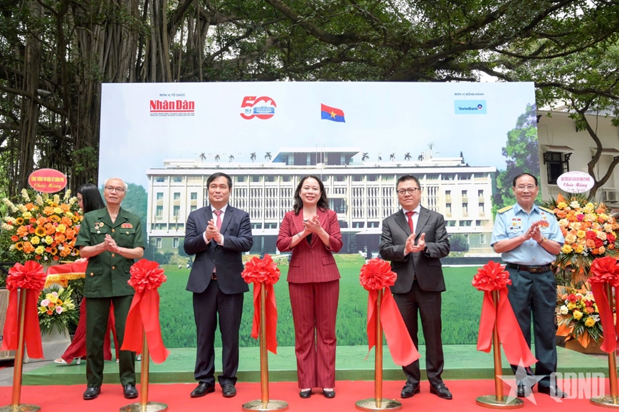 Triển lãm tương tác kỷ niệm 50 năm thống nhất đất nước