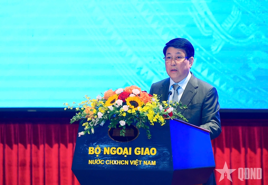 Chủ tịch nước Lương Cường: Chiến thắng lịch sử 30-4 có đóng góp to lớn của ngoại giao Việt Nam