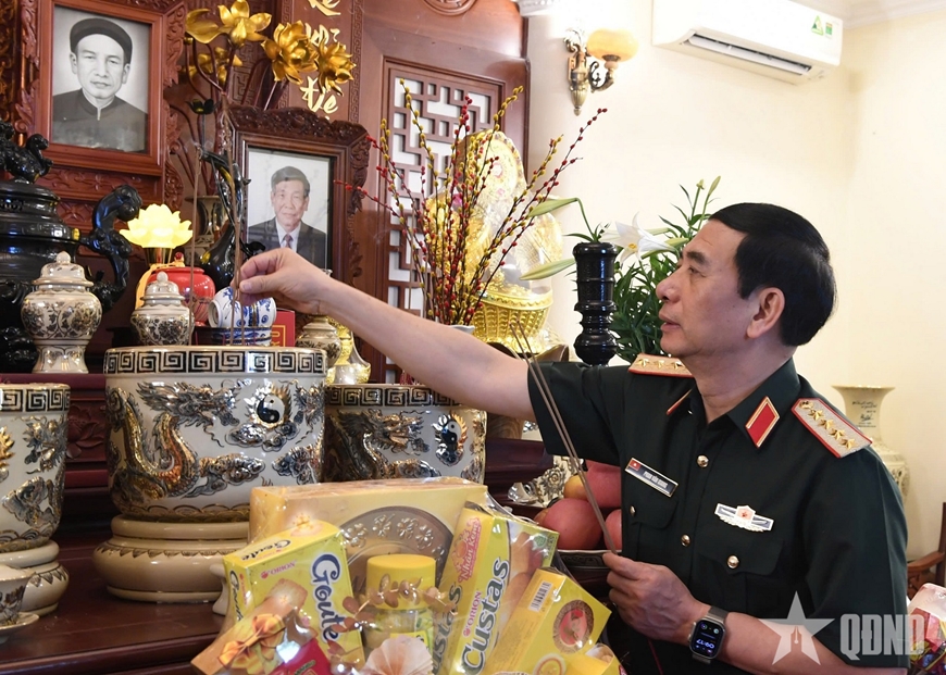 Đại tướng Phan Văn Giang tri ân các đồng chí nguyên lãnh đạo Đảng, Nhà nước, Quân đội