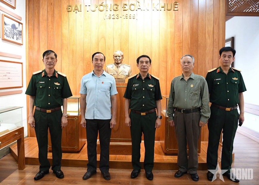 Đại tướng Phan Văn Giang tri ân các đồng chí nguyên lãnh đạo Đảng, Nhà nước, Quân đội
