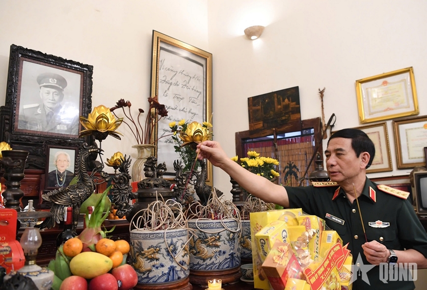 Đại tướng Phan Văn Giang tri ân các đồng chí nguyên lãnh đạo Đảng, Nhà nước, Quân đội