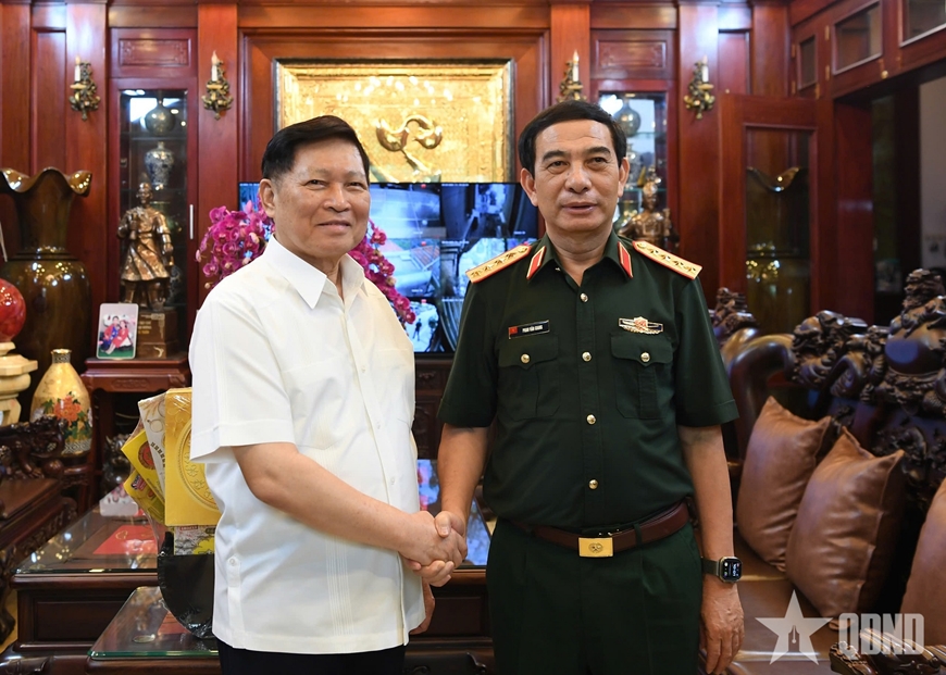 Đại tướng Phan Văn Giang tri ân các đồng chí nguyên lãnh đạo Đảng, Nhà nước, Quân đội
