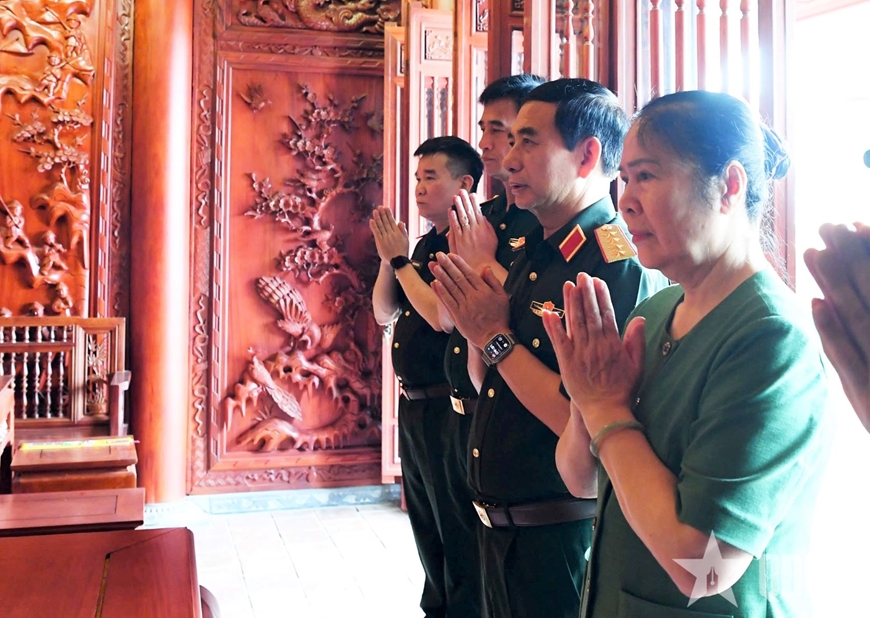 Đại tướng Phan Văn Giang tri ân các đồng chí nguyên lãnh đạo Đảng, Nhà nước, Quân đội