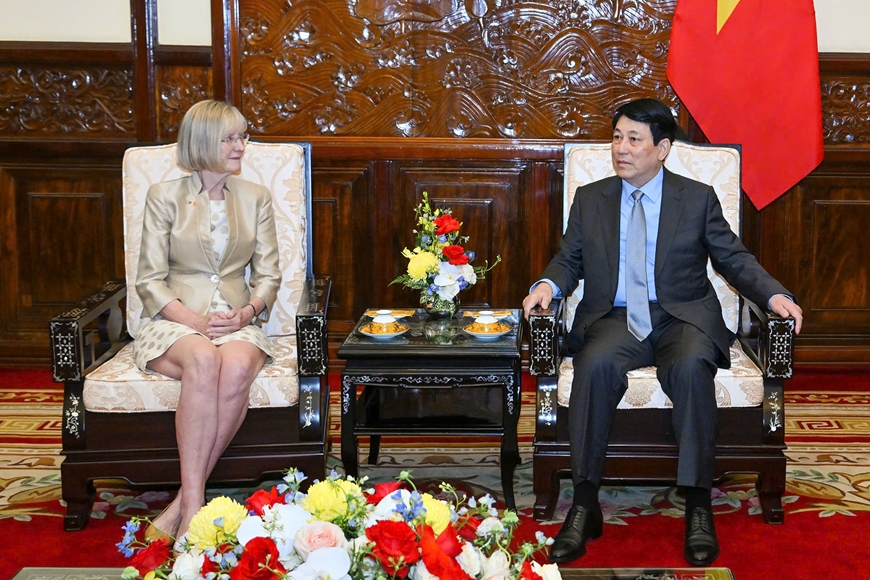 Chủ tịch nước Lương Cường tiếp Đại sứ các nước trình Quốc thư, nhận nhiệm vụ tại Việt Nam
