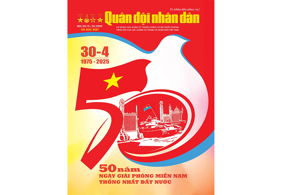 Đón đọc Báo Quân đội nhân dân số đặc biệt (số 23003, phát hành ngày 28-4-2025)