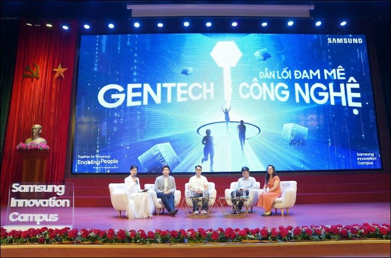 Học sinh, sinh viên Thủ đô hứng thú với Ngày hội công nghệ SIC Tech Day 2025