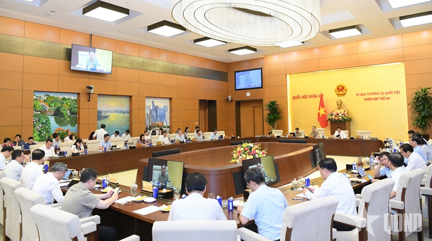 Chủ tịch Quốc hội Trần Thanh Mẫn cho ý kiến về ứng dụng chuyển đổi số của Quốc hội