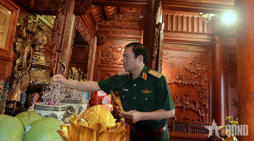 Đại tướng Nguyễn Tân Cương tri ân các đồng chí nguyên lãnh đạo Đảng, Nhà nước, Quân đội