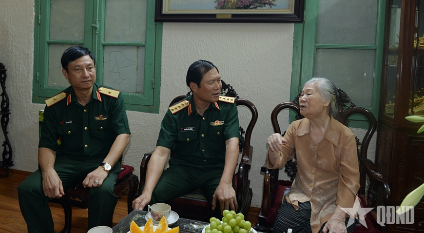 Đại tướng Nguyễn Tân Cương tri ân các đồng chí nguyên lãnh đạo Đảng, Nhà nước, Quân đội