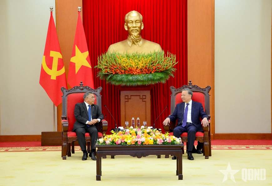 Tổng Bí thư Tô Lâm tiếp Đại sứ Philippines
