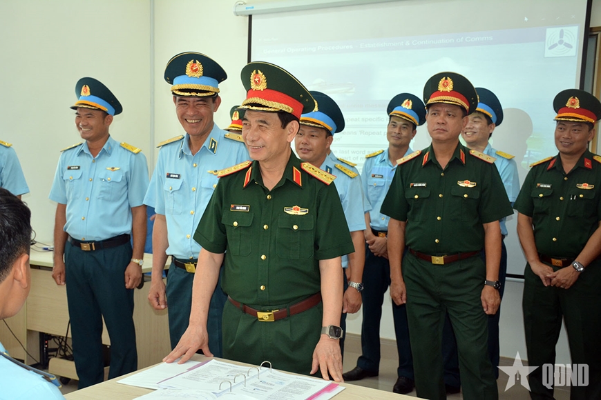 Đại tướng Phan Văn Giang thăm, kiểm tra một số đơn vị phía Nam