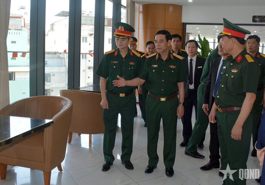 Đại tướng Phan Văn Giang thăm, kiểm tra một số đơn vị phía Nam