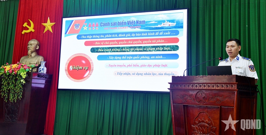Hải đoàn 21 tăng cường tuyên truyền IUU cho ngư dân