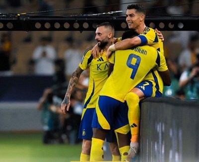 Ronaldo tỏa sáng, Al Nassr thắng đậm Yokohama FM ở tứ kết AFC Champions League
