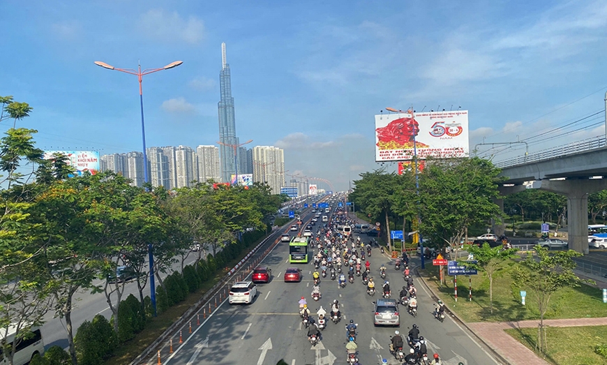 Sức vươn từ những công trình hiện đại
