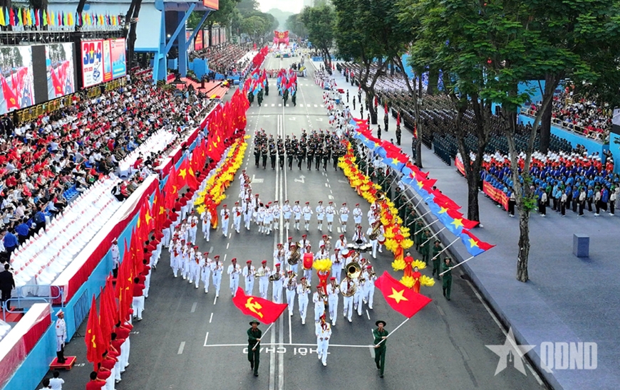 Sáng nay (27-4) tổng duyệt cấp Nhà nước Lễ kỷ niệm 50 năm Ngày&nbsp;giải phóng miền Nam, thống nhất đất nước