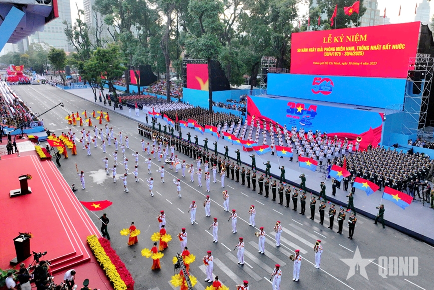 Sáng nay (27-4) tổng duyệt cấp Nhà nước Lễ kỷ niệm 50 năm Ngày&nbsp;giải phóng miền Nam, thống nhất đất nước