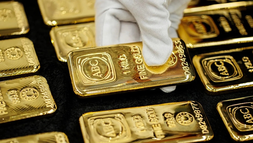 Giá vàng thế giới tăng. Ảnh: Getty Images