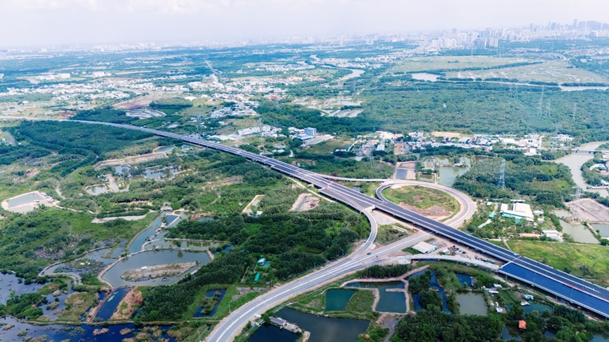 Phương án khai thác tạm gần 30km cao tốc Bến Lức - Long Thành