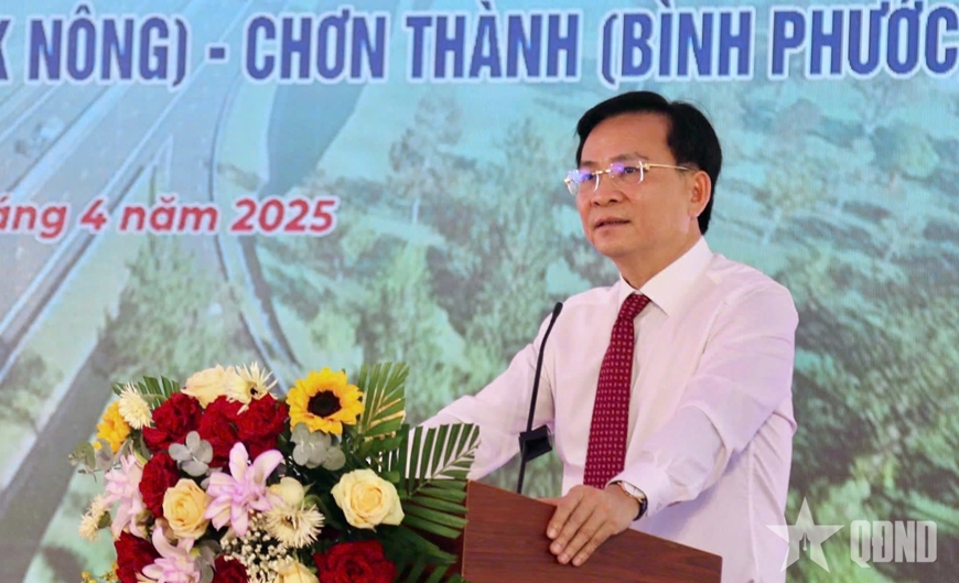 Đắk Nông khởi công Dự án thành phần 2 cao tốc Gia Nghĩa - Chơn Thành