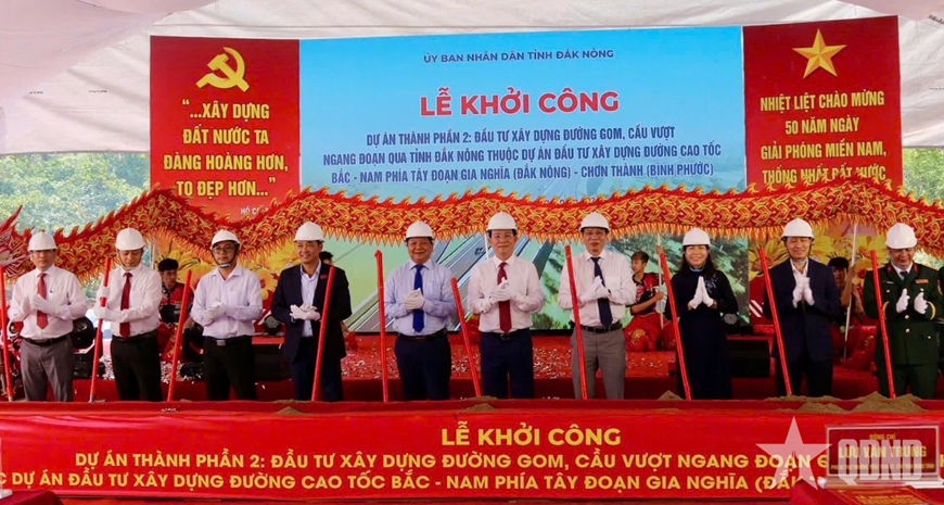 Đắk Nông khởi công Dự án thành phần 2 cao tốc Gia Nghĩa - Chơn Thành