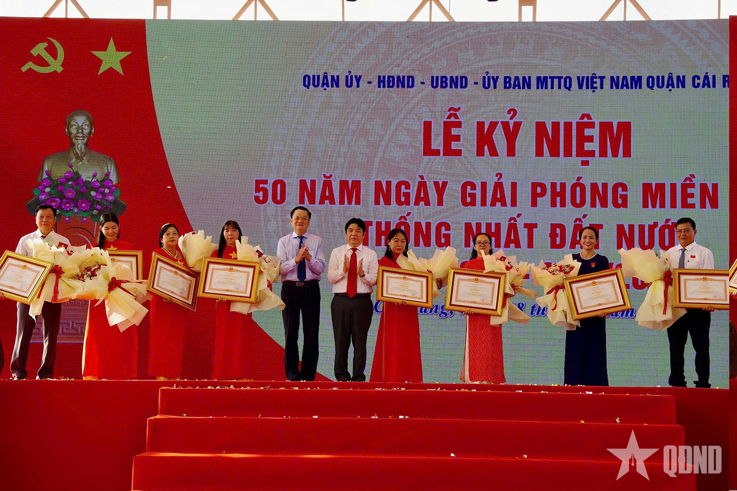 Quận Cái Răng (TP Cần Thơ)  kỷ niệm 50 năm Ngày giải phóng miền Nam