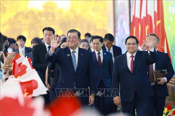 Thủ tướng Nhật Bản Ishiba Shigeru kết thúc tốt đẹp chuyến thăm chính thức Việt Nam