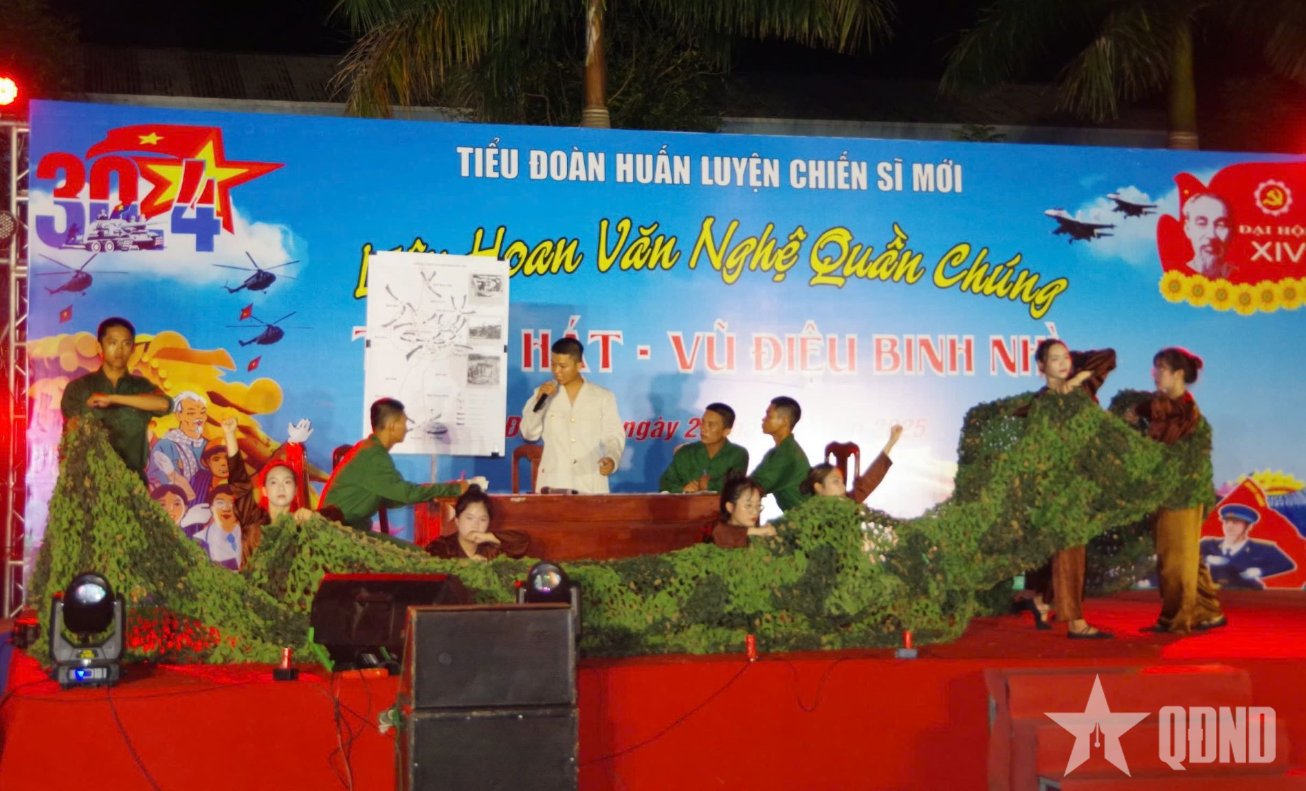 Tiểu đoàn huấn luyện chiến sĩ mới Sư đoàn 375: Liên hoan văn nghệ quần chúng năm 2025