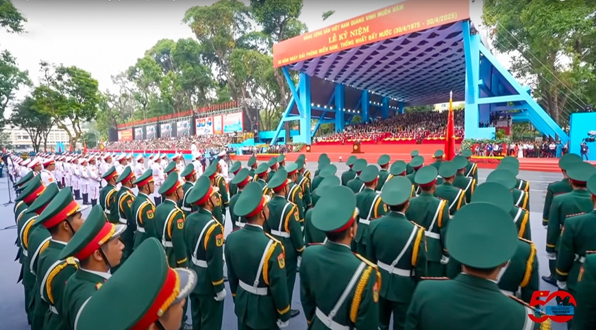 Trực tiếp: Lễ kỷ niệm 50 năm Ngày giải phóng miền Nam, thống nhất đất nước