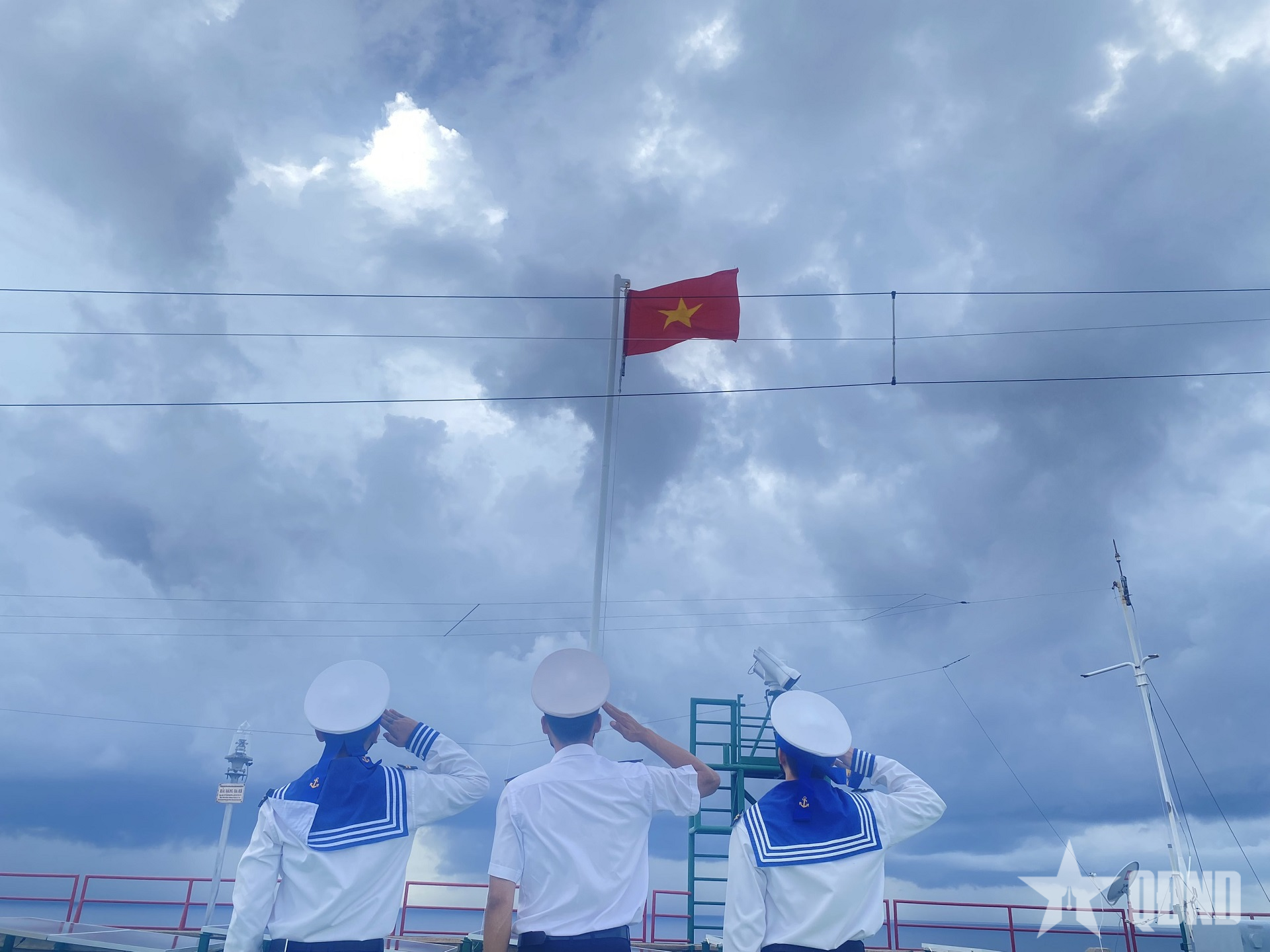 Những người lính biển với ngày 30-4