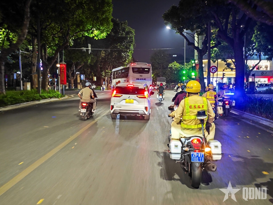 Hà Nội: Tăng cường kiểm soát vi phạm, giữ vững an toàn giao thông dịp lễ