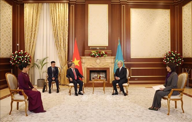 Tổng Bí thư Tô Lâm và Phu nhân bắt đầu thăm cấp Nhà nước Cộng hòa Kazakhstan
