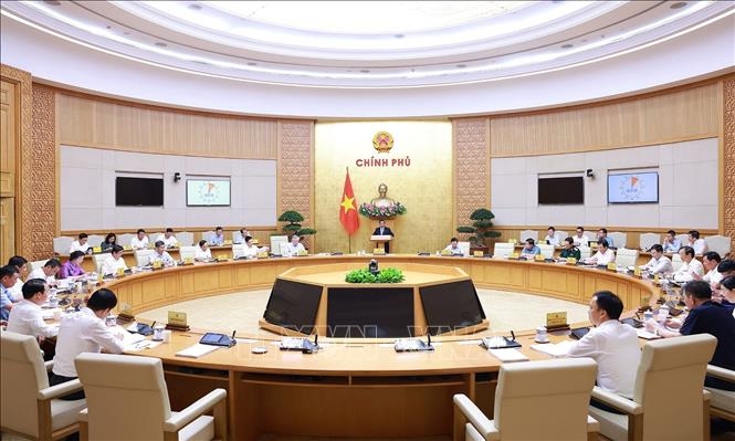 Thủ tướng Phạm Minh Chính chủ trì phiên họp Chính phủ thường kỳ tháng 4-2025