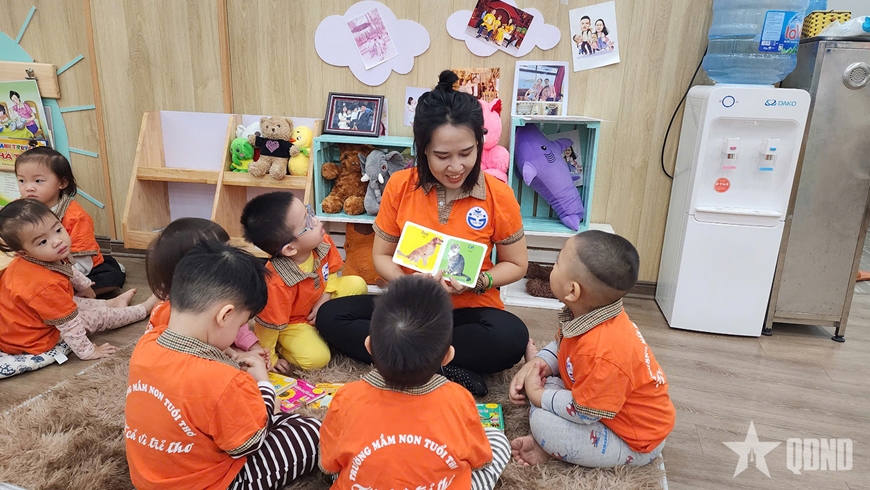 Cô giáo mầm non nhiệt tình, tâm huyết với nghề