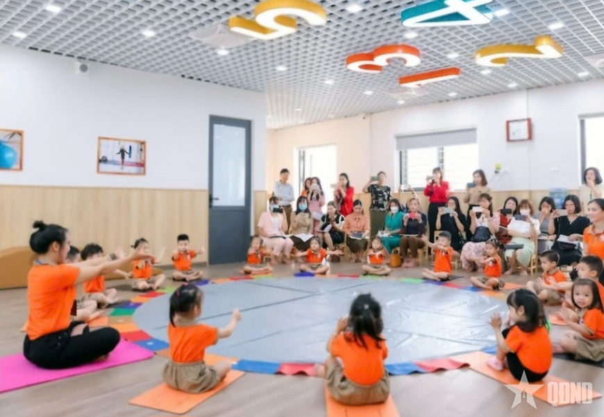 Cô giáo mầm non nhiệt tình, tâm huyết với nghề